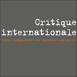 Critique internationale / Centre d'études et de recherches internationales (Paris) | Centre d'études et de recherches internationales (Paris)