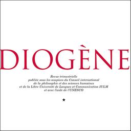 Diogène : revue trimestrielle publiée sous les auspices du Conseil international de la philosophie et des sciences humaines et avec l'aide de l'Unesco / rédacteur en chef Roger Caillois | 