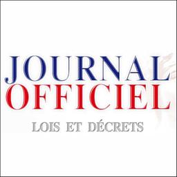 Table mensuelle du Journal officiel de la République française Lois et décrets | 