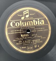 Marius : la partie de cartes : acte III-1ère partie. acte III-2ème partie / Marcel Pagnol, auteur. | Pagnol, Marcel (1895-1974). Auteur