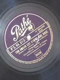 La chanson d'une rose / Musique de H. Ackermans | Ackermans, Hippolyte (18..-1965). Compositeur