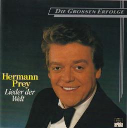 Lieder de Welt / Hermann Prey, Baryton | Prey, Hermann (1929-1998). Chanteur