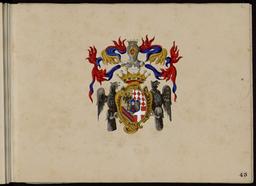 Armorial nobiliaire et historique de l'ancien comte de Nice et des Alpes-Maritimes / Joseph Casal | Casal, Joseph (1856-1930). Auteur