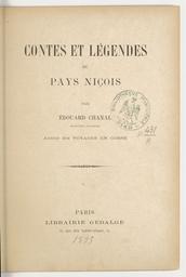 Contes et légendes du Pays Niçois / par Edouard Chanal | Chanal, Edouard. Auteur