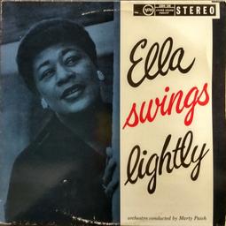 Ella swings lightly / Ella Fitzgerald, chant | Fitzgerald, Ella (1918-1996). Chanteur