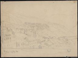 [Dessin de paysage] : [dessin] / Auguste Carlone | Carlone, Auguste (1812-1872). Artiste