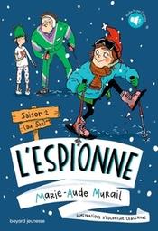 L'espionne : (au ski) / De Marie-Aude Murail, Illustrations de Eglantine Ceulemans | Murail, Marie-Aude (1954-....). Auteur