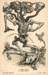 Danza macabra europea 32 : Il suicidio europeo = Le suicide européen : [carte postale] / Alberto Martini | Martini, Alberto (1876-1954). Auteur