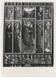 [Retable de saint Michel] : [photographie] / [M. de Lorenzo] | Lorenzo, Michel de. Auteur