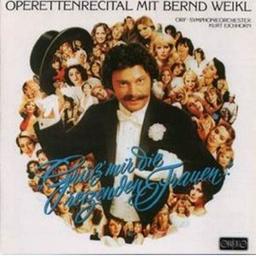 Operettenrecital mit Bernd Weikl. Grüß' mir die reizenden Frauen / Bernd Weikl, Baryton | Weikl, Bernd (1942-....). Chanteur