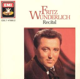 Recital / Fritz Wunderlich, Ténor | Wunderlich, Fritz (1930-1966). Chanteur