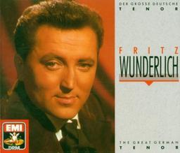 Der grosse deutsche Tenor = the great german tenor / Fritz Wunderlich, Ténor | Wunderlich, Fritz (1930-1966). Chanteur. Ténor