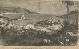 La vallée et le pont de la Brague où vient d'avoir lieu la catastrophe du chemin de fer de Nice à Gênes : [estampe] / A. Deroy | 