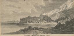 Vue générale de Monaco : extrait de Le Monde Illustré. / d'après un dessin de M. Sutter | Sutter. Illustrateur