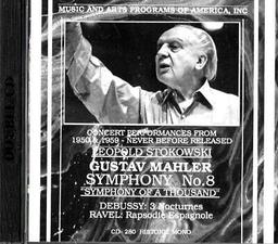 Symphony no. 8 : "symphony of a thousand" : Concert performances from 1950 & 1959, never before released / Mahler, composition | Mahler, Gustav (1860-1911). Compositeur