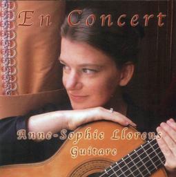 En concert / Anne-Sophie llorens, guitare | Llorens, Anne-Sophie. Musicien