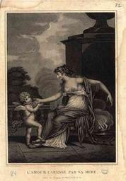 L'amour caressé par sa mère : [estampe] / Gravé par Augrand | 