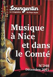 Lou Sourgentin : Musique à Nice et dans le comté (Magazine n° 248) / Lou Sourgentin | 
