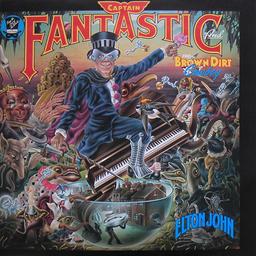 Captain fantastic and the brown dirt cowboy / Elton John, chant, piano, composition | John, Elton (1947-....). Chanteur. Musicien. Compositeur